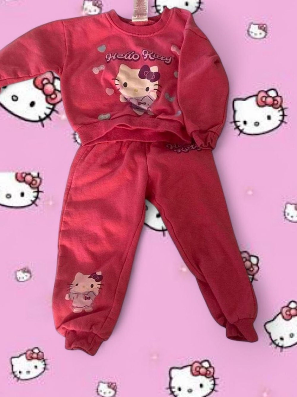 Sanrio Hello Kitty Red Kids Matching Set